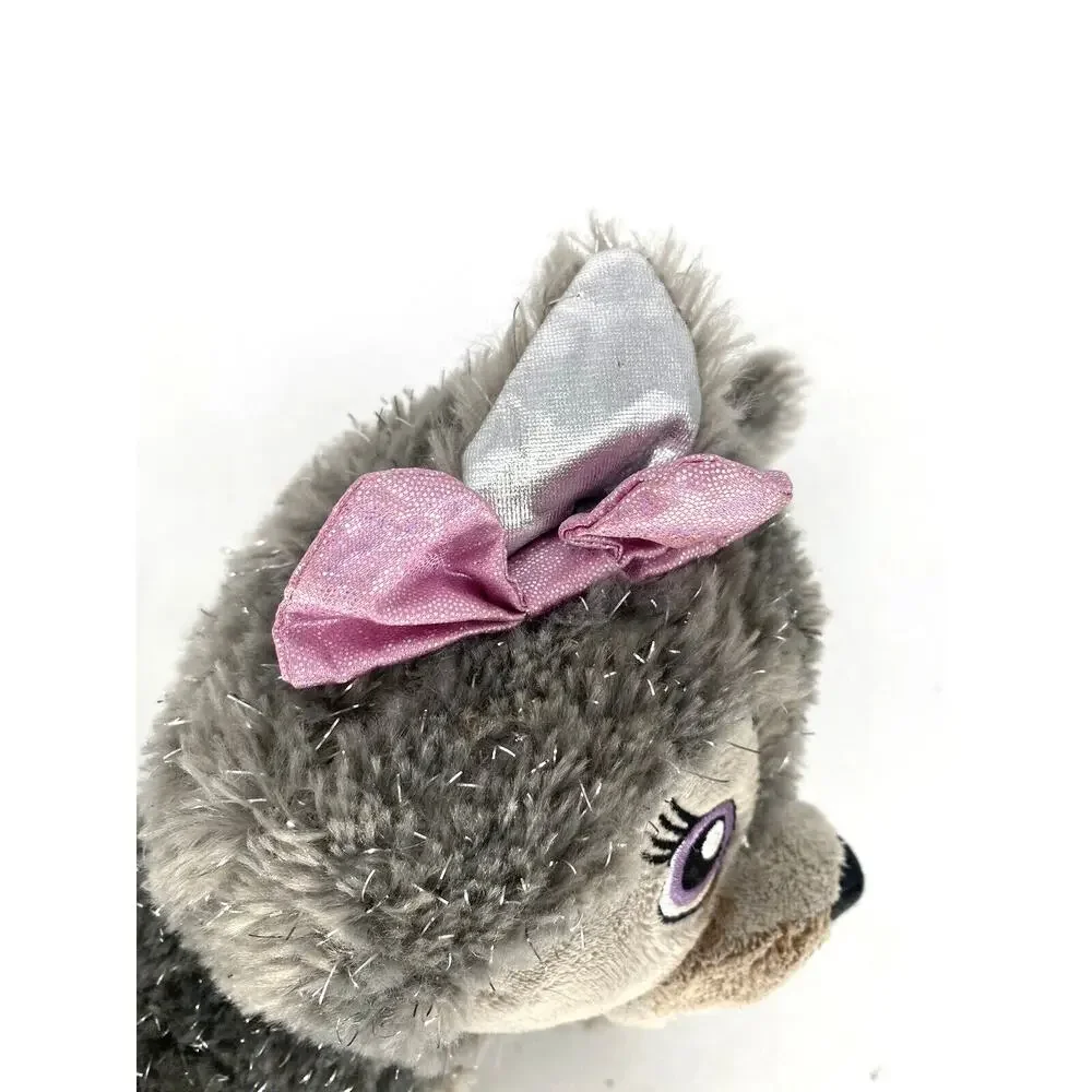 Build A Bear Violet Wolf 25th Anniversary Plush Gray Silver BAB Stuffed Animal